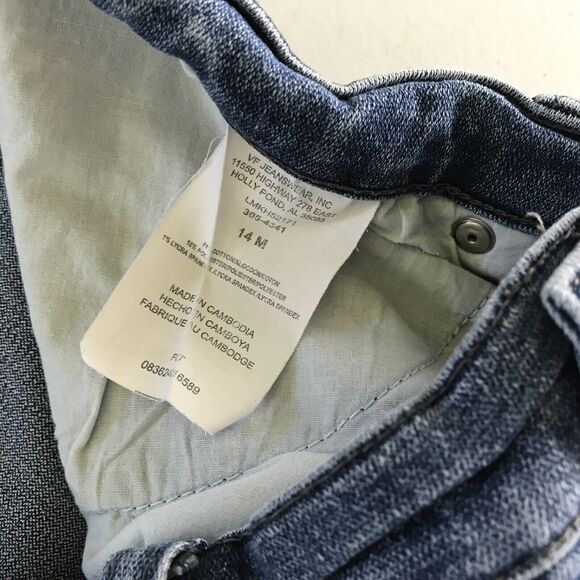 Lee Lean Bootcut 14M Denim Blue Jeans Womans - Picture 6 of 6